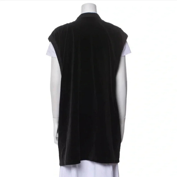 Sonya Rykiel velour vest size L - Picture 3 of 4